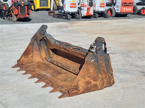 4way skid steer bucket|bobcat 4in1 bucket for sale.